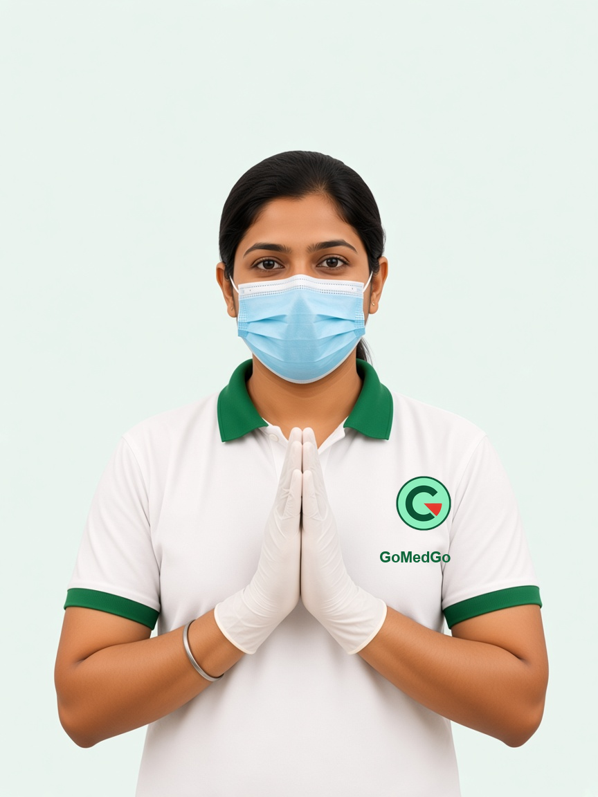 GoMedGo caregiver greeting